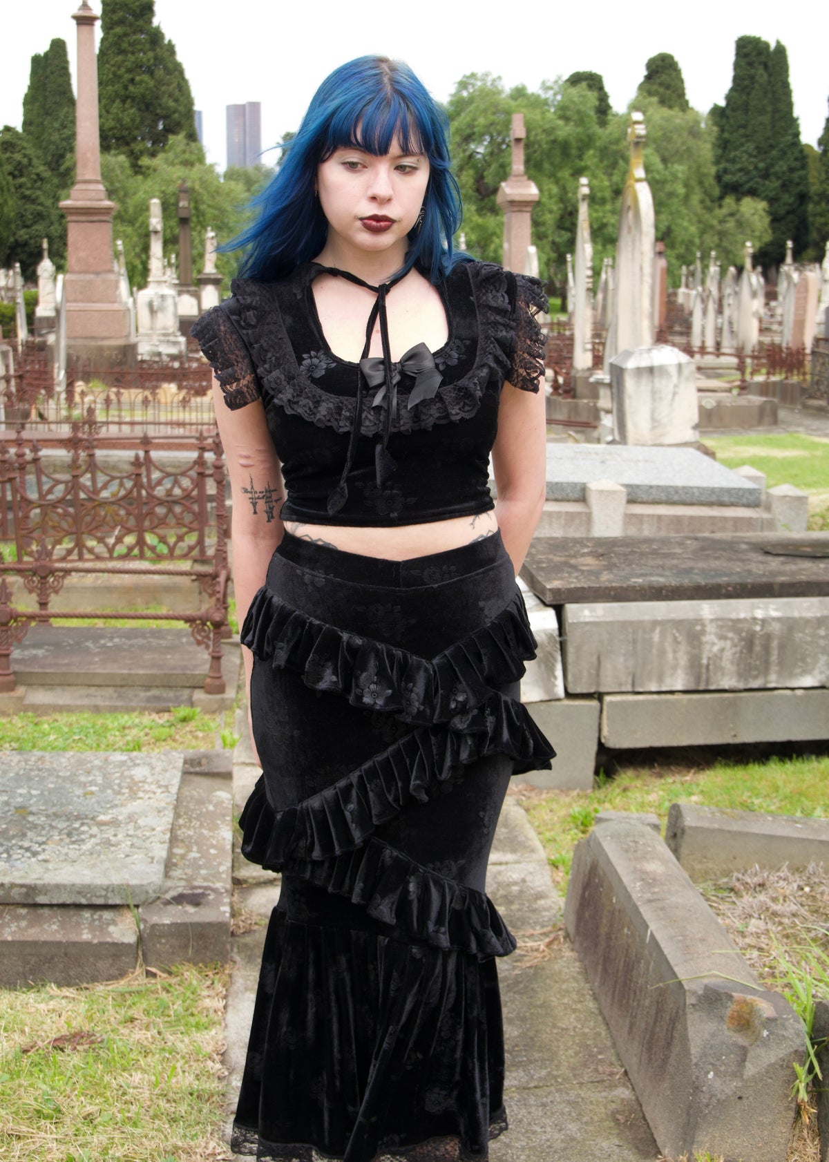 Evangeline Top and Skirt Set - FM2U