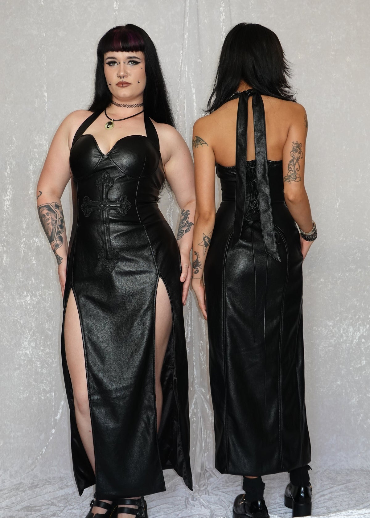 Seraphina Dress - Model (R) 172 cm, Size XS - Model (L) Model 170 cm, Size L - FM2U