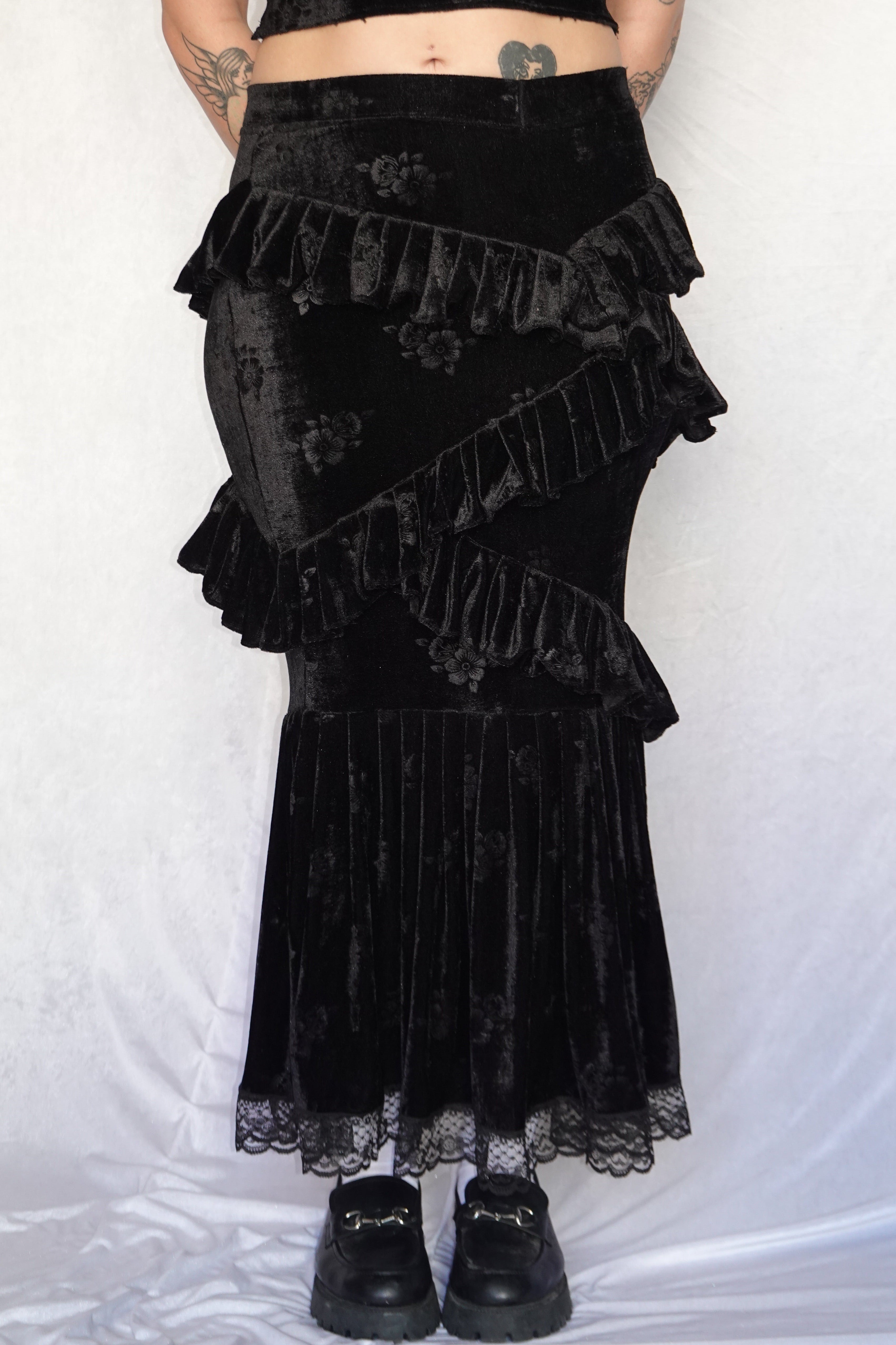 Evangeline Top and Skirt Set - Model 175 cm, Size M - FM2U