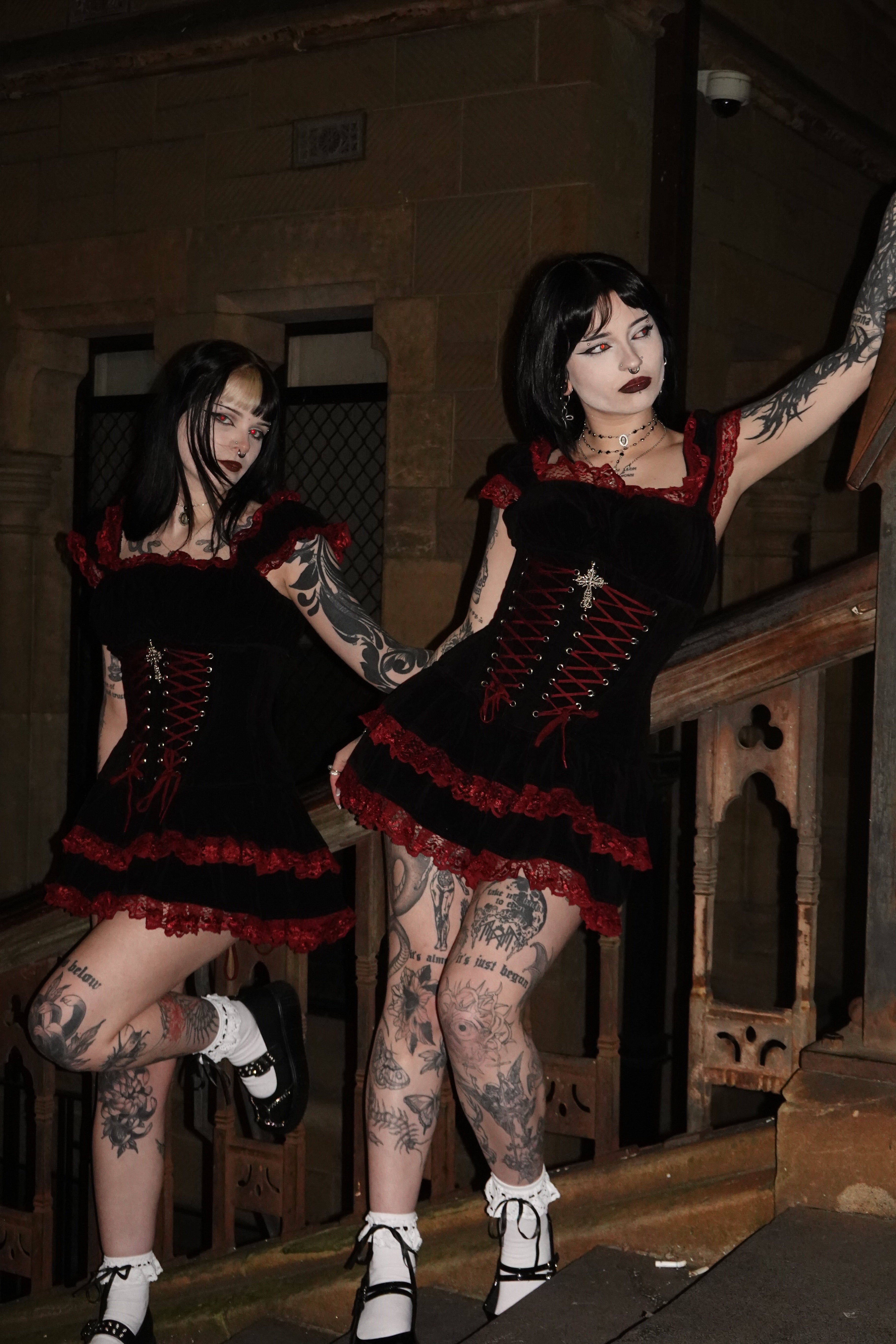 Dolly Mini Dress Blood - Models 165-170 cm, both Size S - FM2U