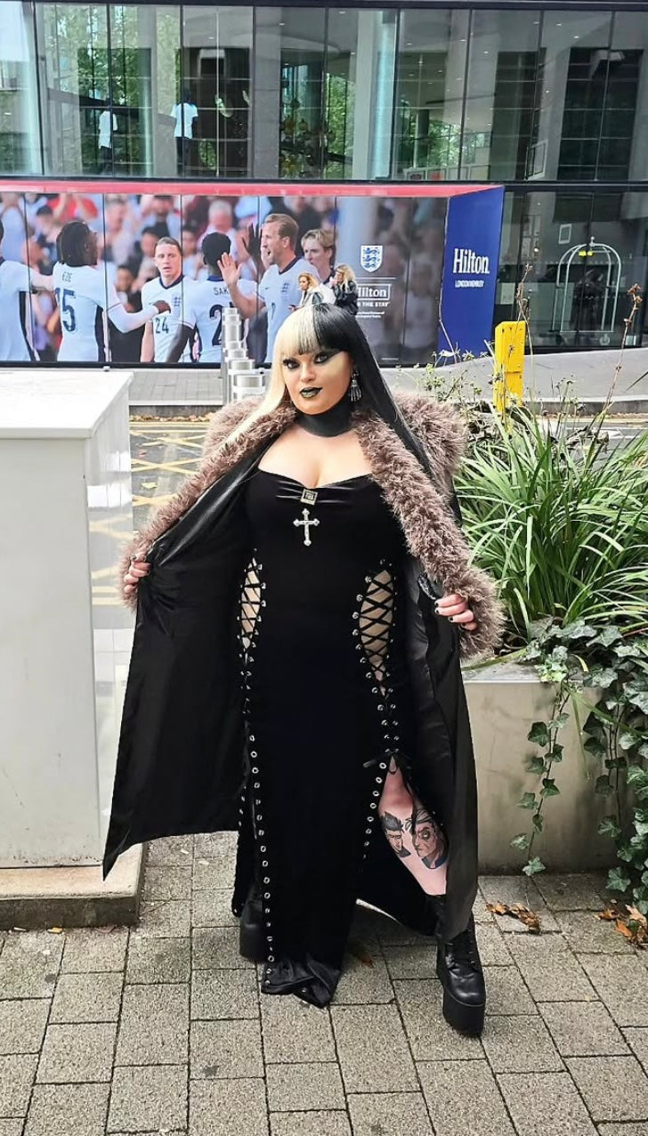 RAVENCROSS DRESS (BLACK)